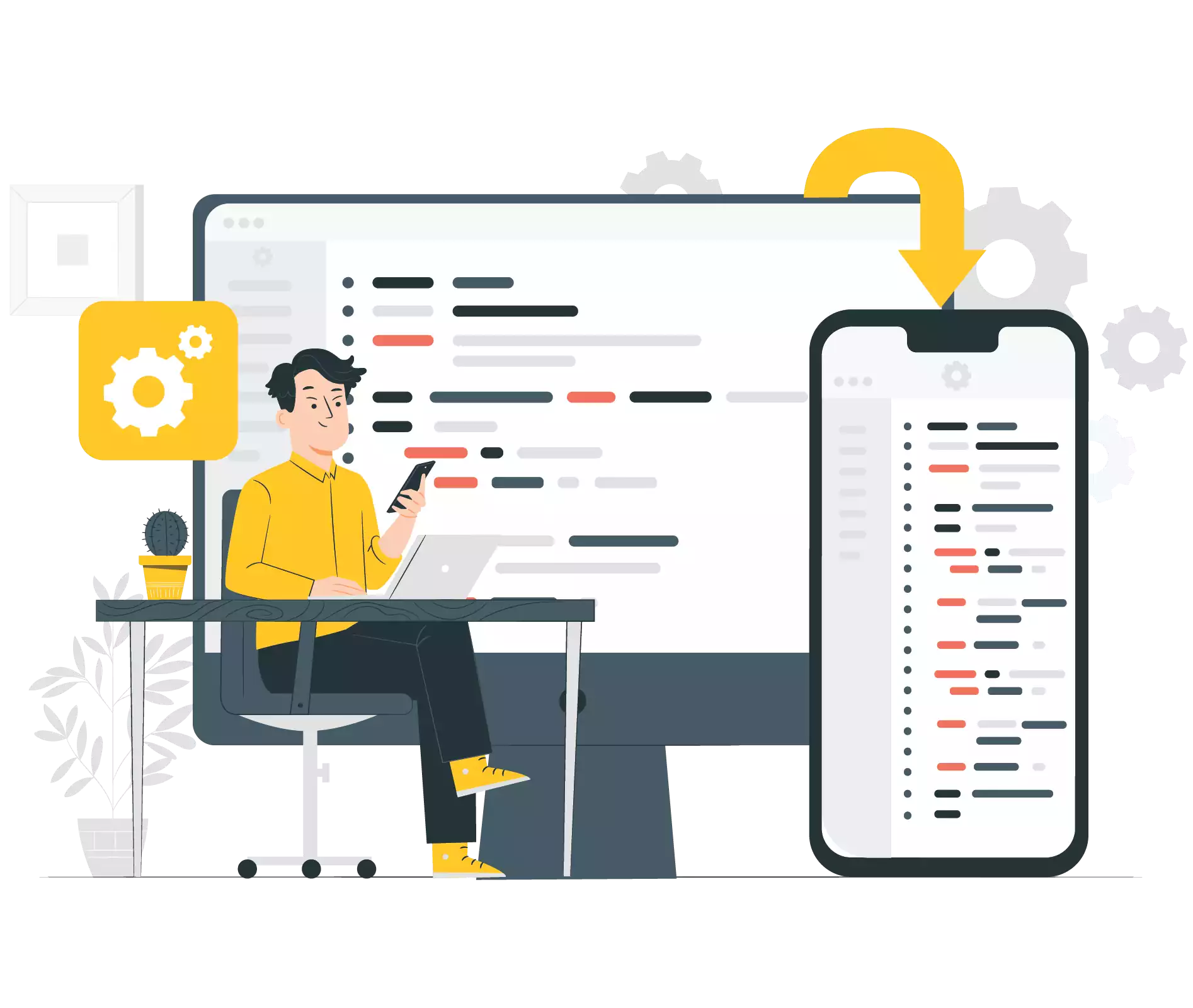 طراحی اپلیکیشن موبایل با رابط کاربری مدرن برای اندروید و iOS